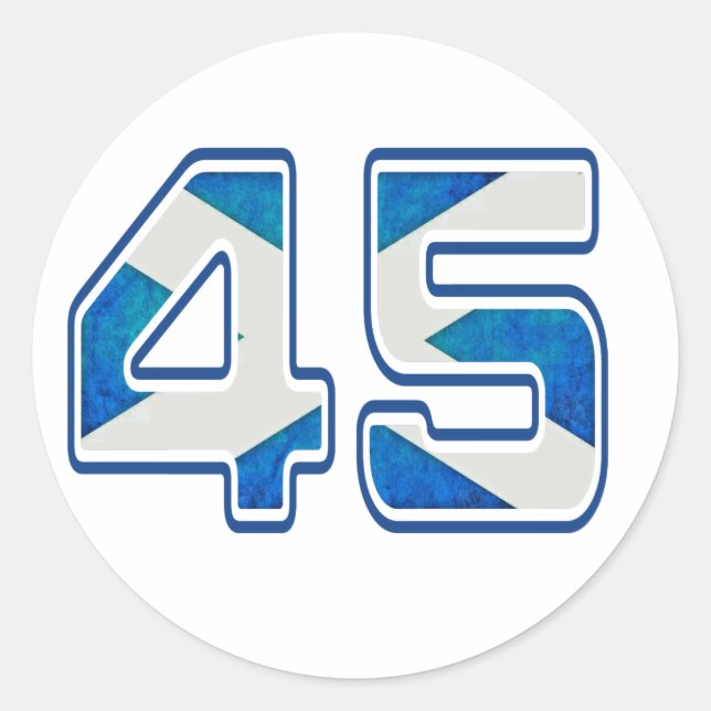 We Are The 45% Sticker (Front)