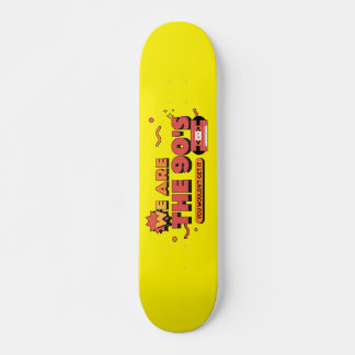 We are the 90's vhs cassette graphic skateboard