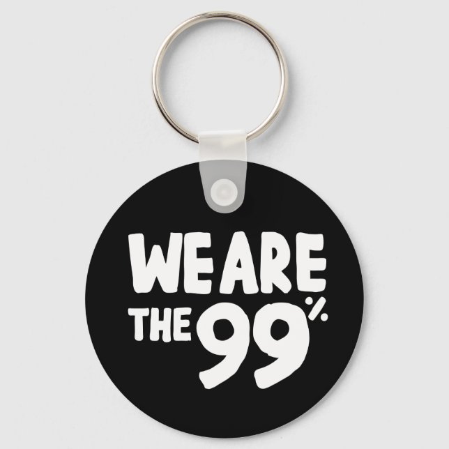 We Are the 99% Key Ring (Front)