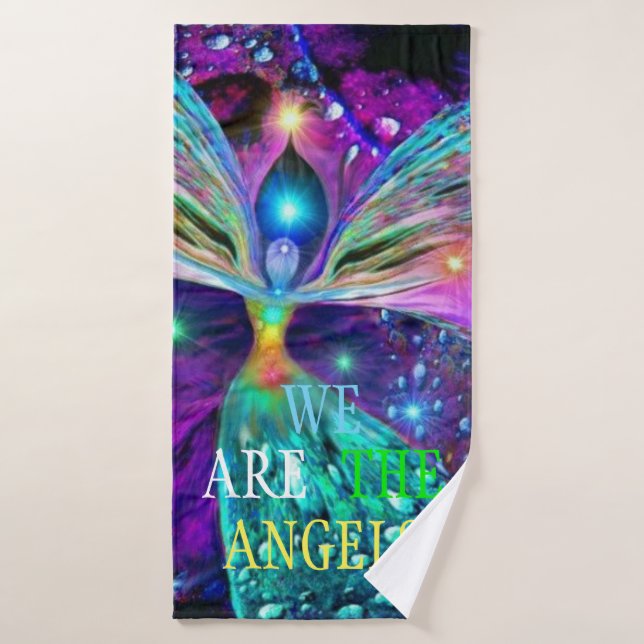 WE ARE THE ANGELS   BATH TOWEL (Bath Towel)