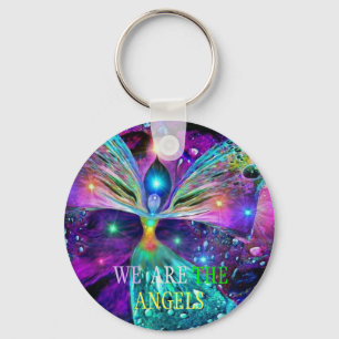WE ARE THE ANGELS KEY RING