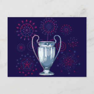 we are the champions postcard