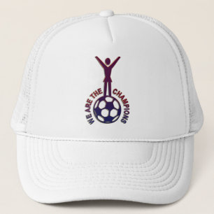 WE ARE THE CHAMPIONS - women soccer Trucker Hat