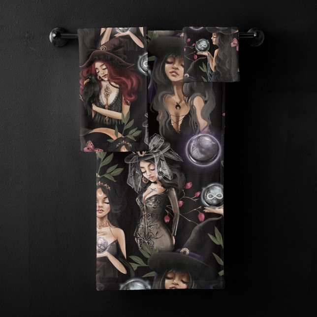 We Are the Daughters of Witches You Could Not Burn Bath Towel Set (Creator Uploaded)