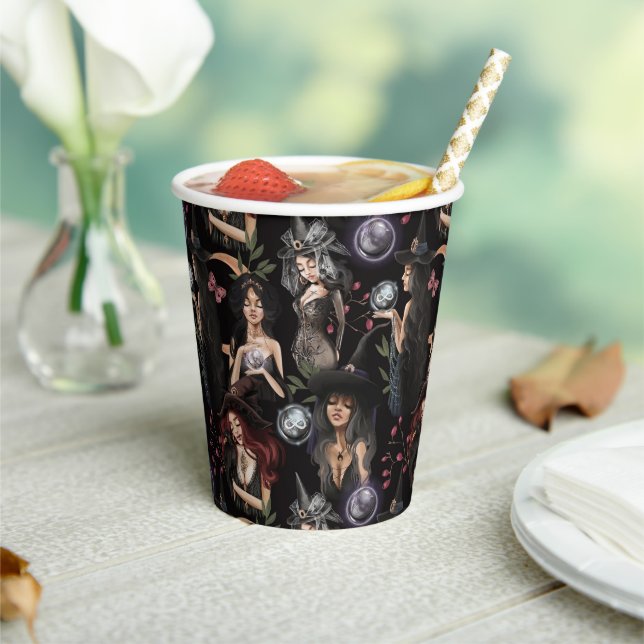 We Are the Daughters of Witches You Could Not Burn Paper Cups (Insitu)