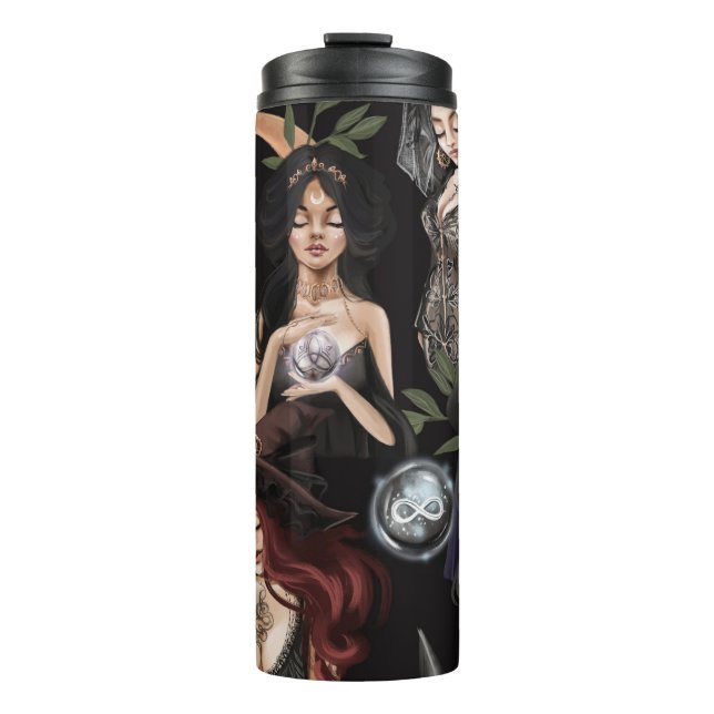 We Are the Daughters of Witches You Could Not Burn Thermal Tumbler (Front)