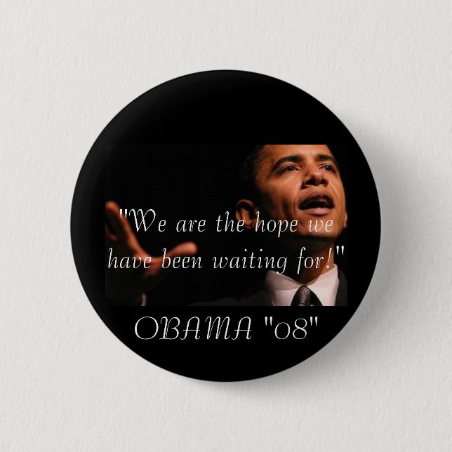 "We are the hope we ... 6 Cm Round Badge (Front)