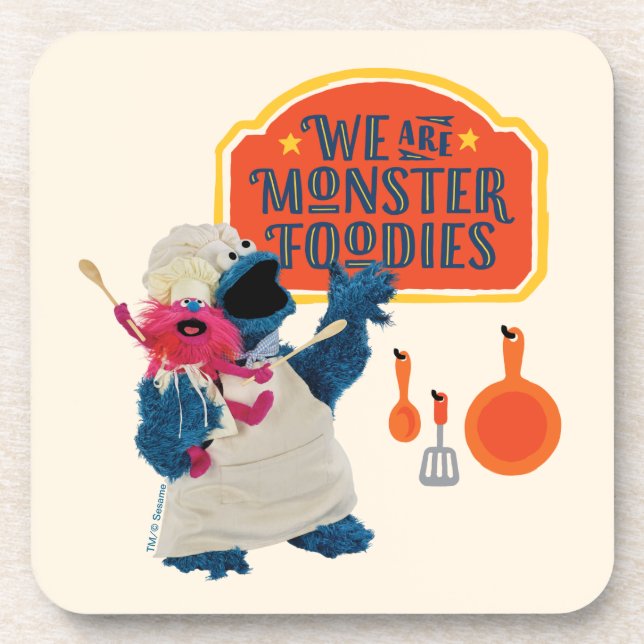 We Are the Monster Foodies Coaster (Front)