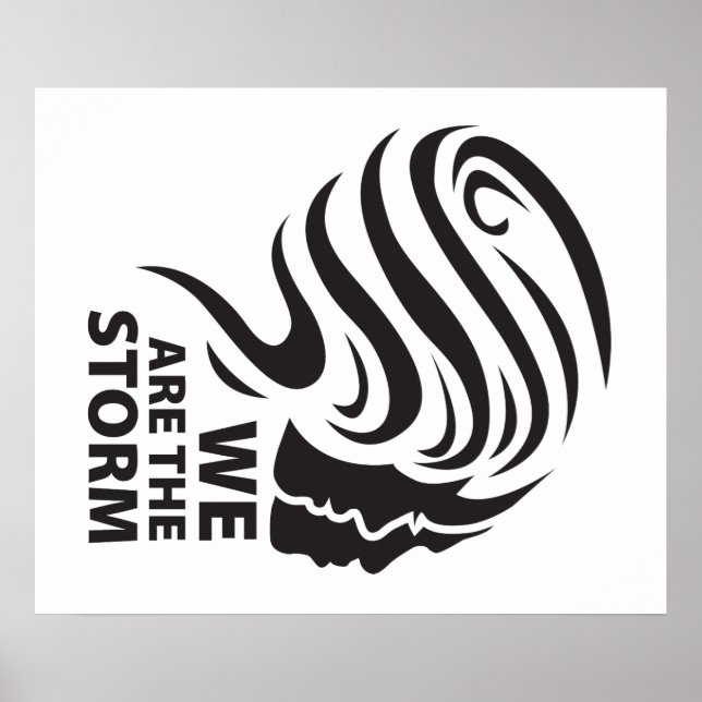 We are the Storm Poster (Front)