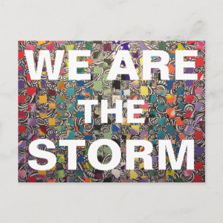We are the STORM Thank You Postcard