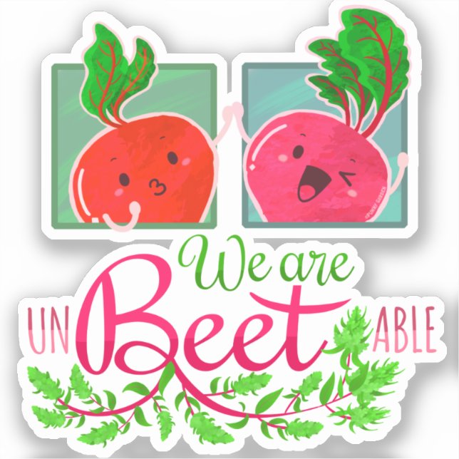We are Unbeetable - Punny Garden (Front)