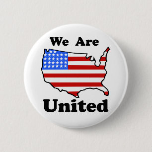 We Are United Button