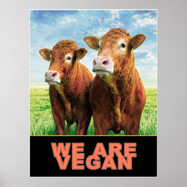 WE ARE VEGAN POSTER (Front)