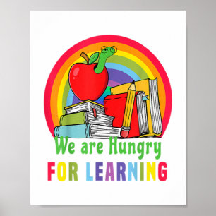 We Are Very Hungry Caterpillar Teacher For Learnin Poster