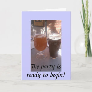 WE ARE WAITING FOR YOU TO PARTY CARD