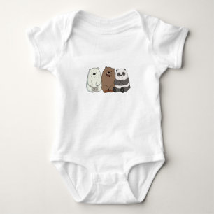 we bare bear baby cloth   printed shirt
