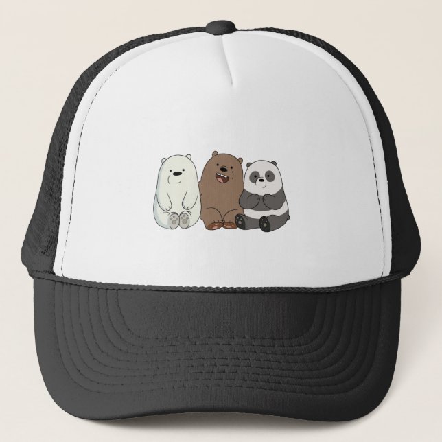 We bare bear tucker hat for everone (Front)