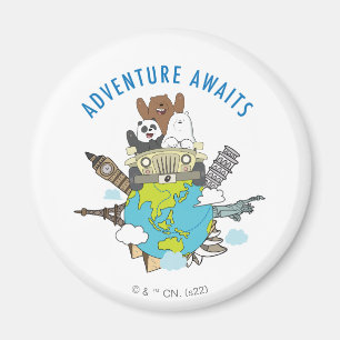 We Bare Bears - Adventure Awaits Magnet