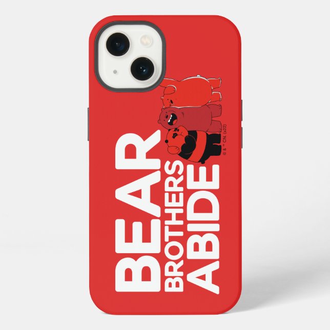 We Bare Bears - Bear Brothers Abide iPhone Case (Back)