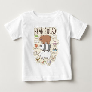We Bare Bears - Bear Squad Journal Graphic Baby T-Shirt