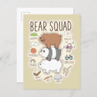 We Bare Bears - Bear Squad Journal Graphic