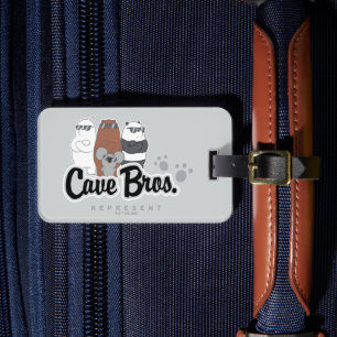 We Bare Bears - Cave Bros. Represent Luggage Tag