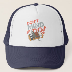 We Bare Bears & Charlie - Don't Mind If I Do! Trucker Hat