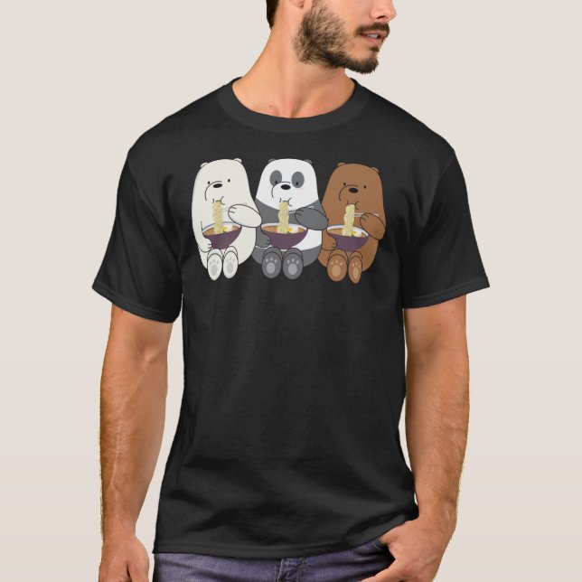 We Bare Bears Classic T-Shirt (Front)