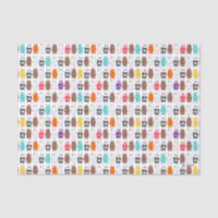 We Bare Bears Colourful Bear Pattern