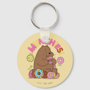 We Bare Bears - Grizz Donut Munchies! Key Ring