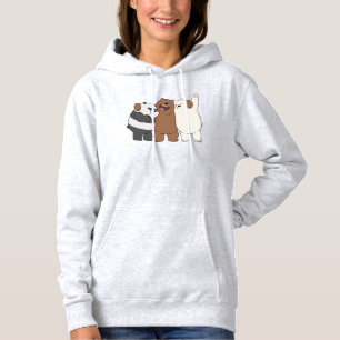 We Bare Bears Group Hug Hoodie