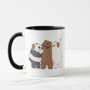 We Bare Bears Group Hug Mug