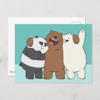 We Bare Bears Group Hug