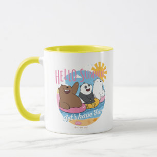 We Bare Bears - Hello Summer! Let's Have Fun Mug