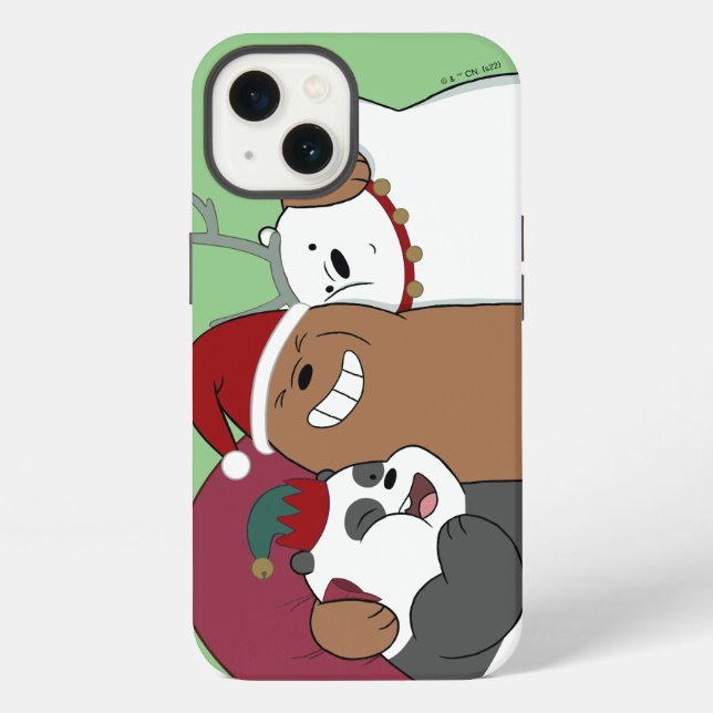 We Bare Bears - Season's Greetings iPhone Case (Back)
