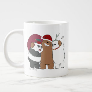 We Bare Bears - Season's Greetings Large Coffee Mug