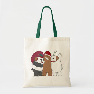 We Bare Bears - Season's Greetings Tote Bag