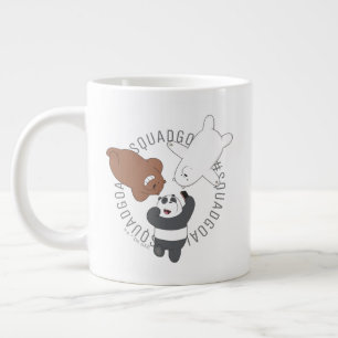 We Bare Bears - #SquadGoals Large Coffee Mug