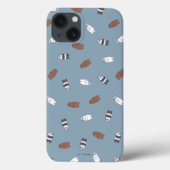 We Bare Bears - Sunglass Bears Pattern Case-Mate iPhone Case (Back)