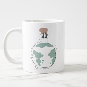 We Bare Bears - Take Care of Your Home Large Coffee Mug
