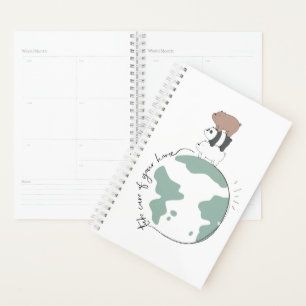 We Bare Bears - Take Care of Your Home Planner