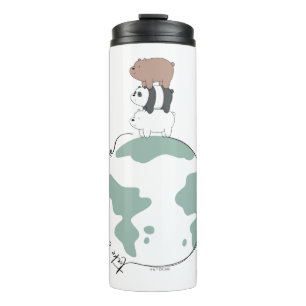 We Bare Bears - Take Care of Your Home Thermal Tumbler