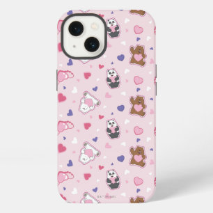 We Bare Bears - Valentine Hearts Pattern iPhone 13 Case