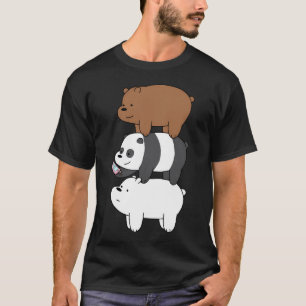 We Bare Bearsâ„¢ Grizzly, Panda, And Ice Bear  T-Shirt