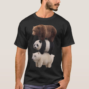 We Bears Realistic Stacked Bares Meme T-Shirt