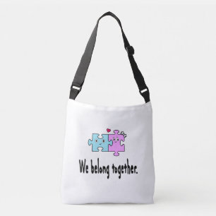 We belong together crossbody bag