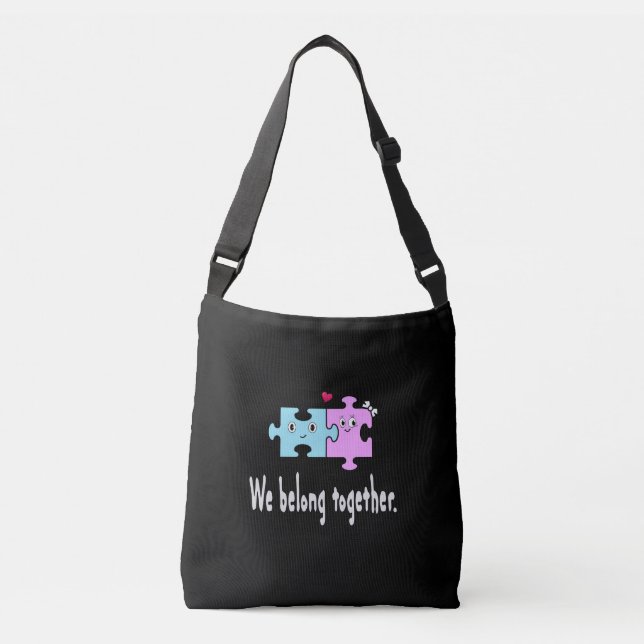 We belong together crossbody bag (Front)