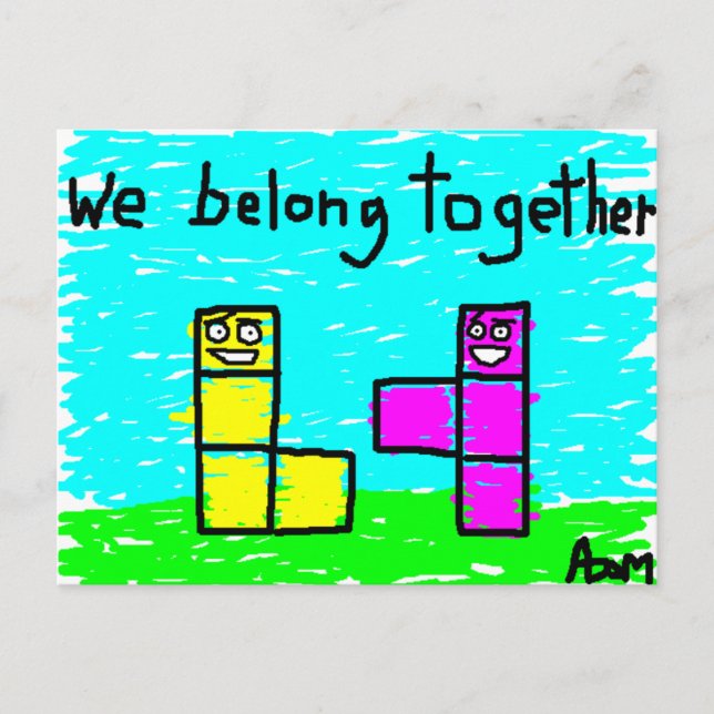 We Belong Together Postcard (Front)