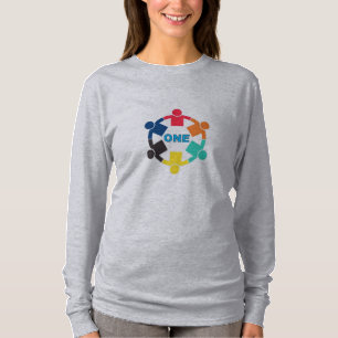 We belong together women's long sleeve tshirt