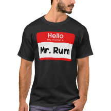 We Bleed Soca Men's "Mr Rum" Shirt - Version 2